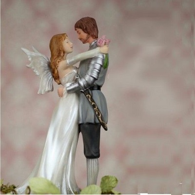 figurine mariage fee chevalier