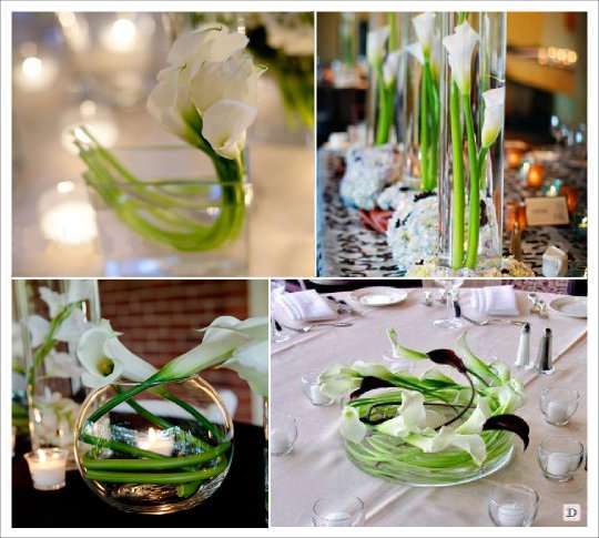 fleur mariage centre de table tulipe