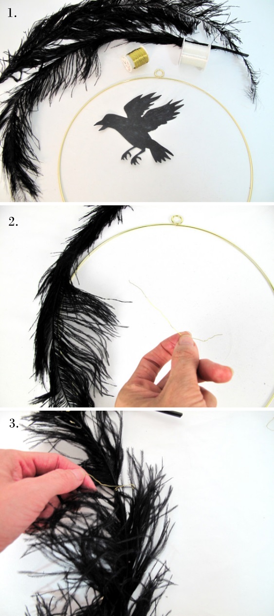 diy tutoriel couronne halloween