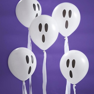 ballon fantome decoration halloween