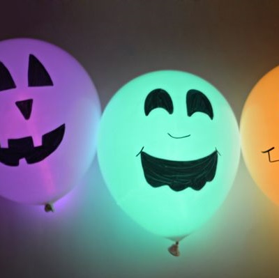 ballon led lumineux halloween