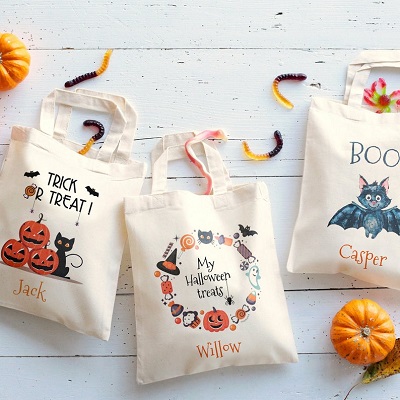 sac pour collecter bonbons halloween