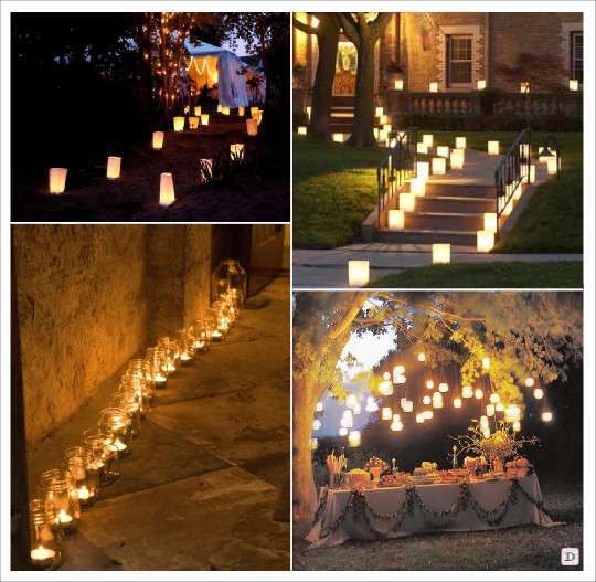 Guirlande lumineuse mariage