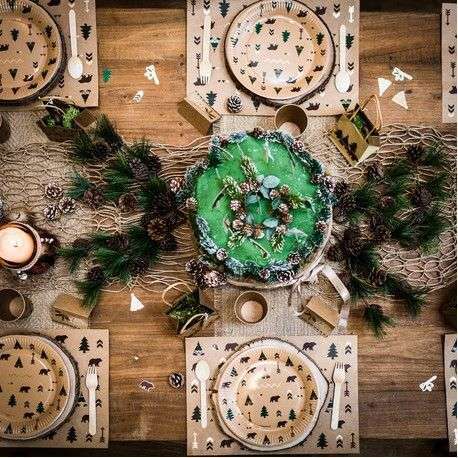 decoration table anniversaire indien