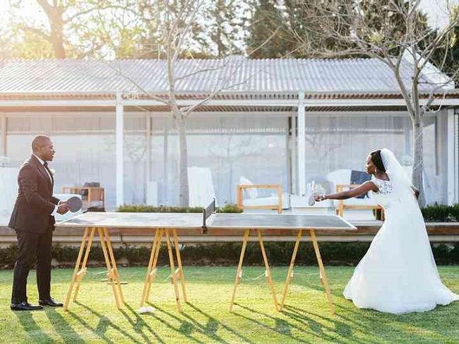 jeu animation mariage ping pong