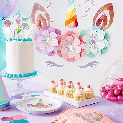 Cake topper anniversaire licorne ou cheval personnalisé