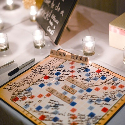 scrabble livre d'or mariage