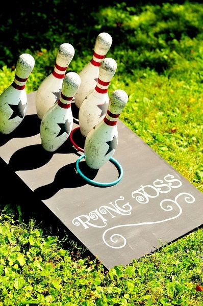 jeu extérieur mariage été
