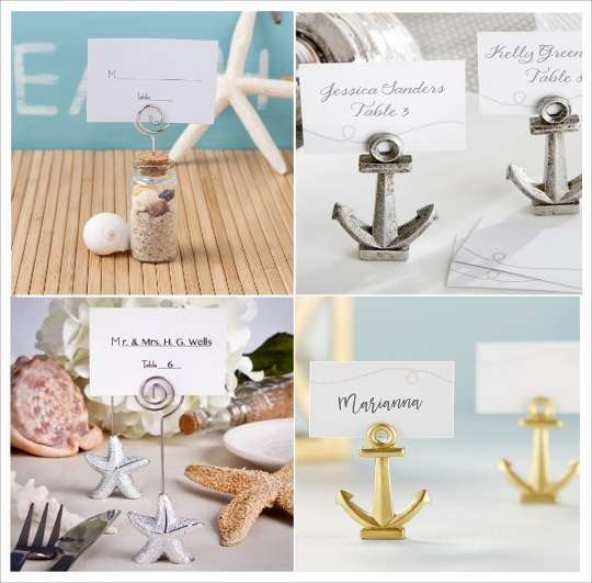 marque place mariage mer portenom ancre eprouvette tongs
