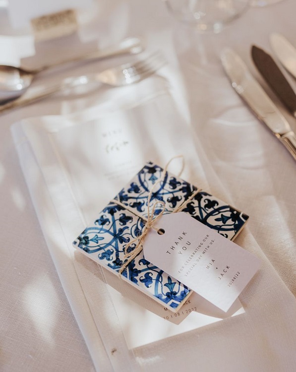 style mediterraneen porcelaine mariage