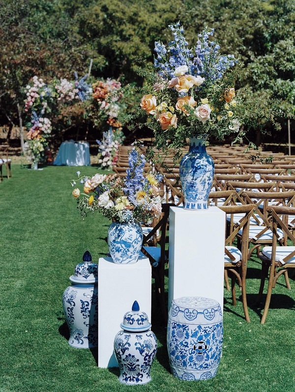vase mariage asiatique