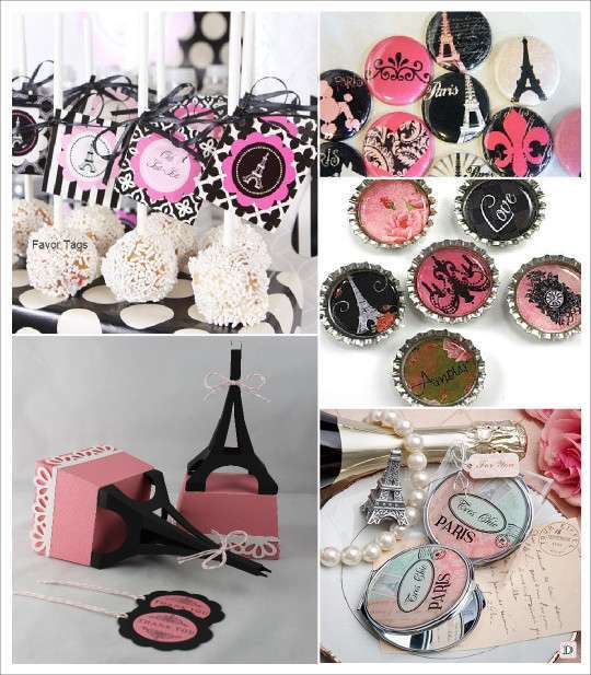 mariage paris_cake_pops_magnet_badge_miroir_boite_dragees_tour_eiffel