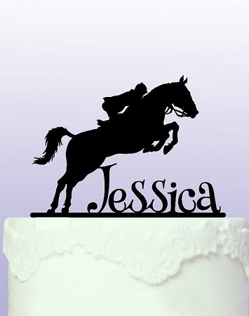 pic gateau plexiglas equitation