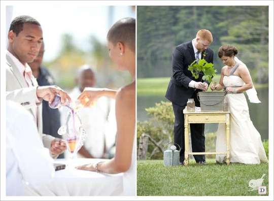 rituel_ceremonie_mariage_laique sable planter un arbre