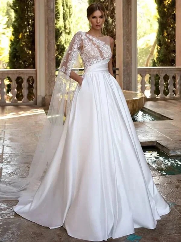 robe de mariage moderne luxe
