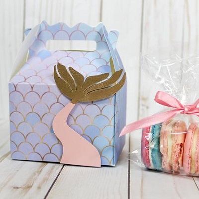 boite cadeau party box anniversaire sirene