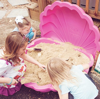 chasse tresor dans el sable jeu anniversaire sirene