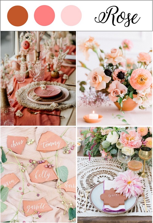 mariage terracotta rose inspiration