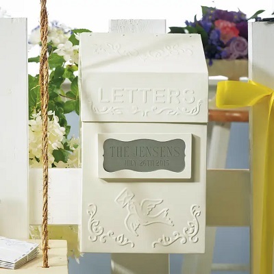urne mariage boite aux lettres personnalisable