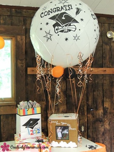 urne mariage montgolfiere diy ballon helium