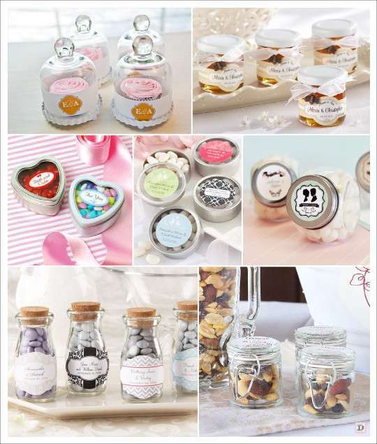 cadeaux invites retro vintage bouteille verre cloche en verre pot miel boite dragees pastilles metal pot en verre bocal