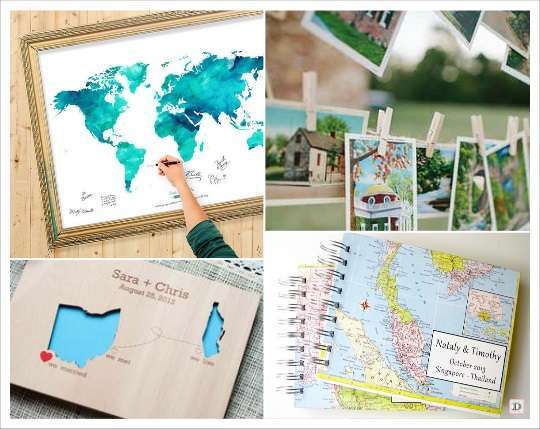 mariage voyage livre d'or mariage voyage livre d'or cadre mappemonde cartes postales carte géographique