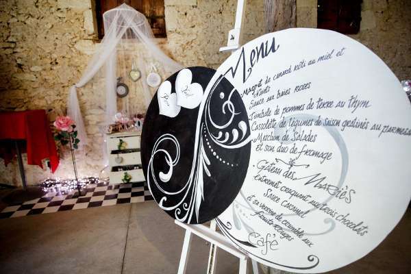 decoration_mariage_retro_chic_presentation_panneau_menu decoration_mariage_retro_chic_presentation_panneau_menu